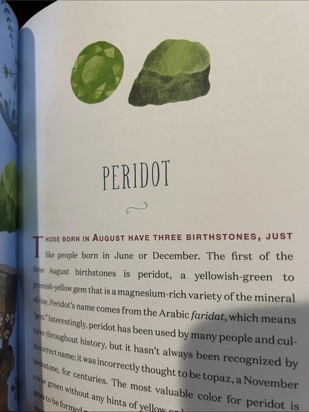 Your Birthstone Book- Ages 8 & UP Paperback Book